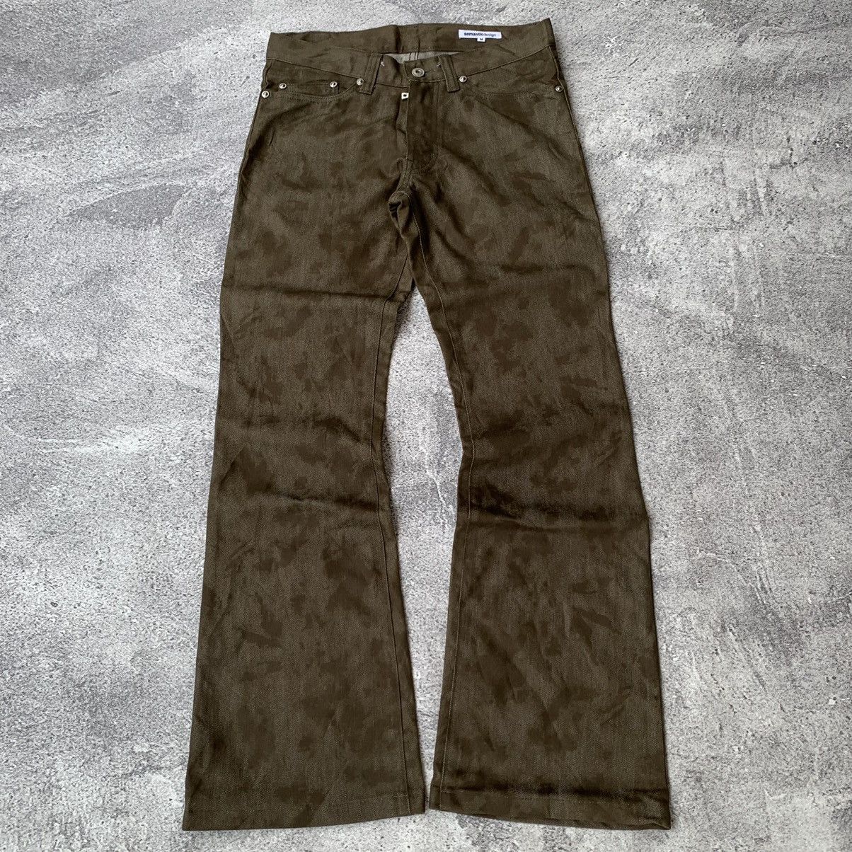semanticdesign Semantic Design abstract Flared Jeans Size US 30 / EU 46 - 1 Thumbnail