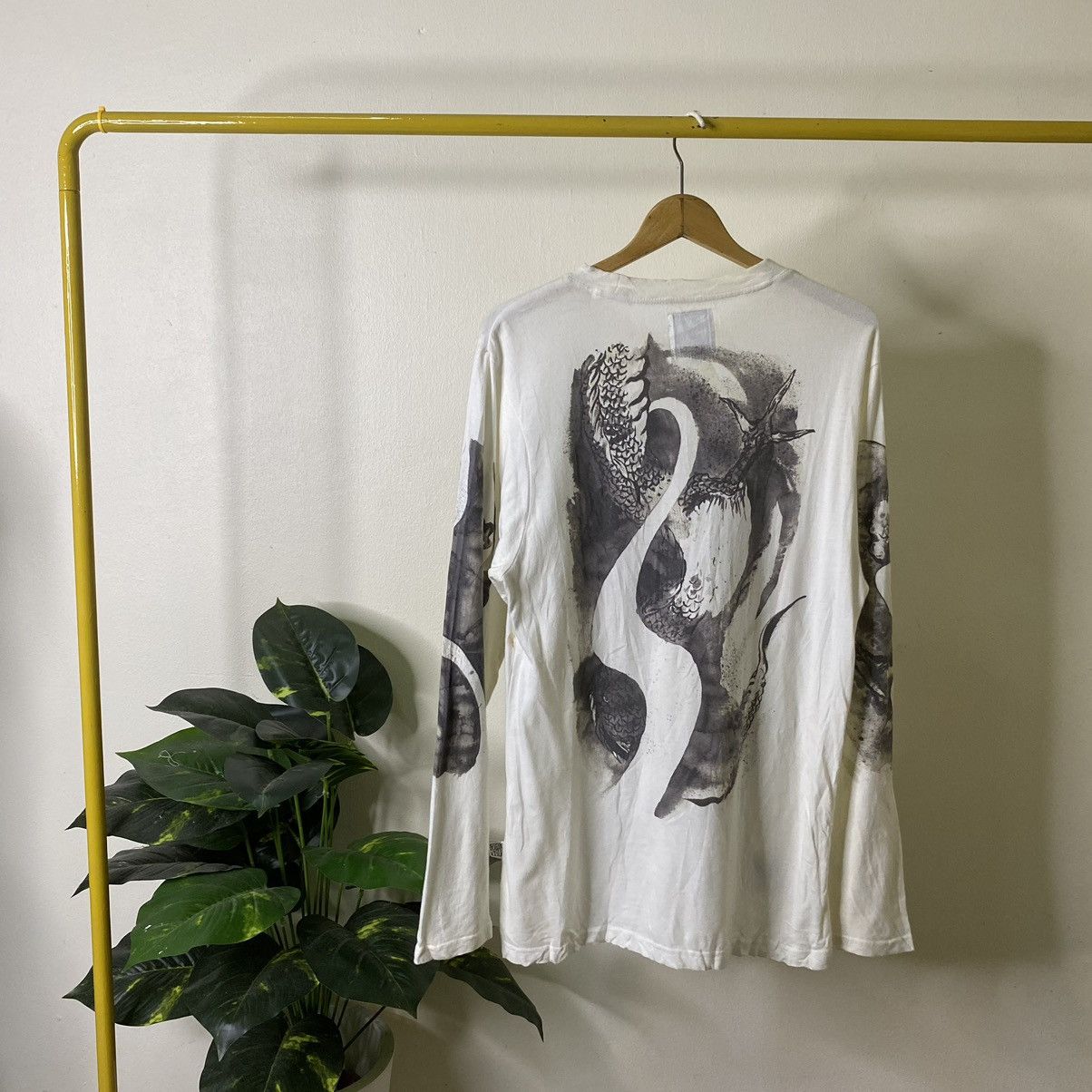 Affliction × Ed Hardy × Japanese Brand Juraku Crazy Dragon Graphic Ed Hardy Karakuri Sukajan Style Size US S / EU 44-46 / 1 - 9 Thumbnail