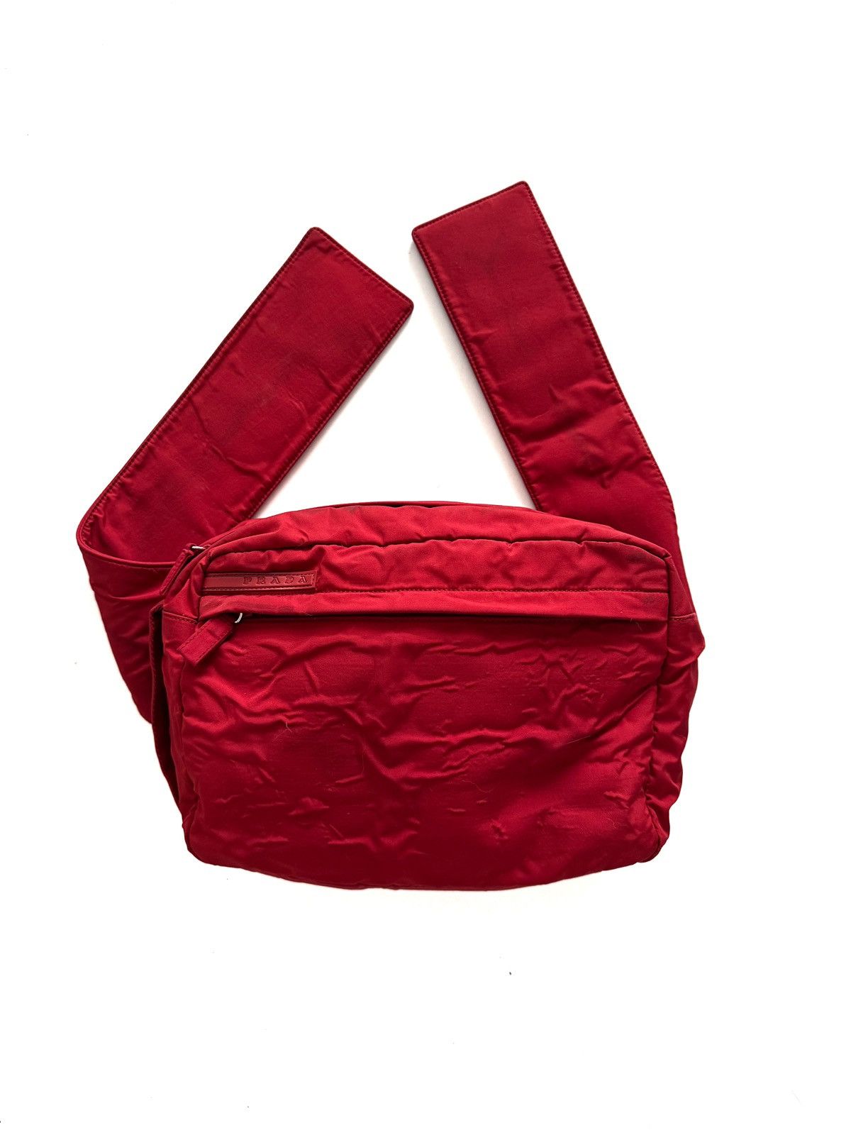Prada Prada Handbag Red Tab Logo Size ONE SIZE - 1 Thumbnail