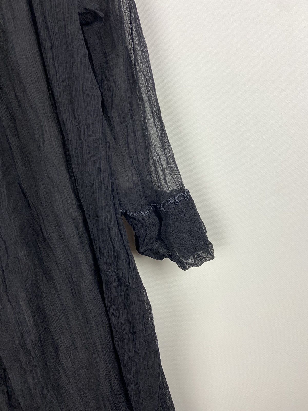 Transit × Vintage Vintage Transit Par Such Avant-Garde Silk Transparent Dress Size S / US 4 / IT 40 - 16 Thumbnail