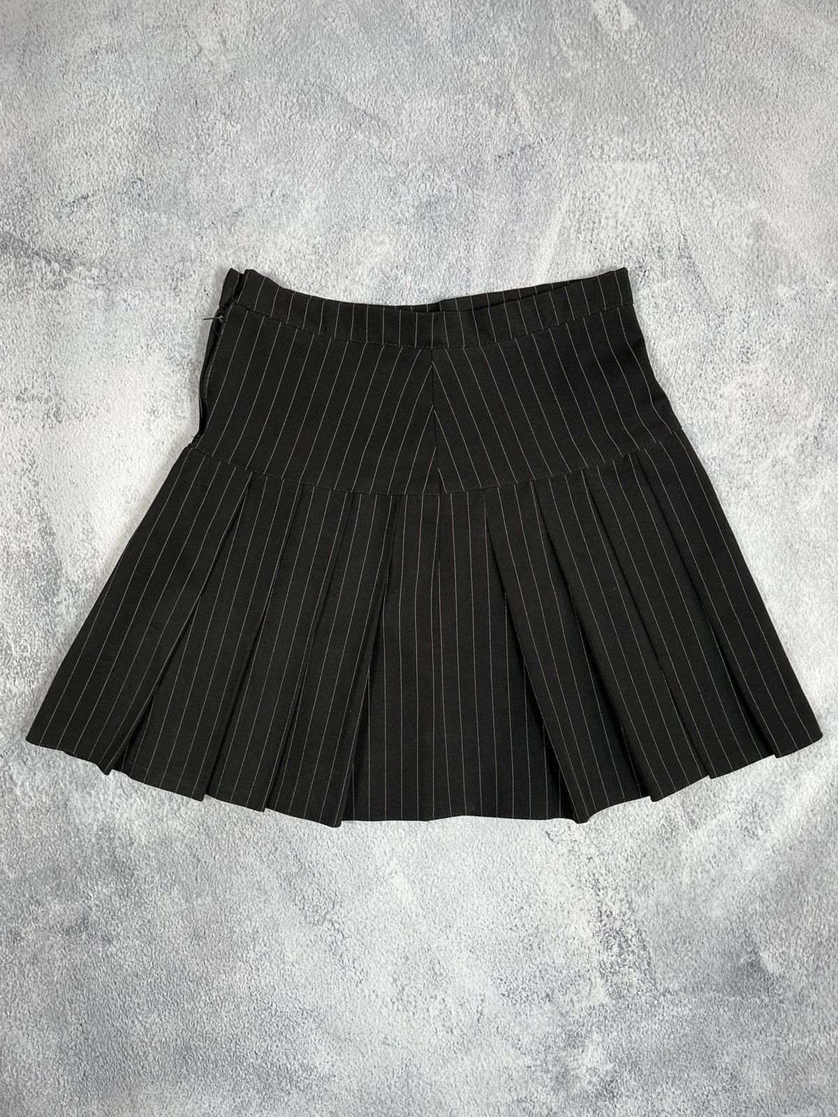 Other Vintage Y2K Japanese flared striped mini skirt opium Size 24" / US 00 / IT 34 - 4 Thumbnail