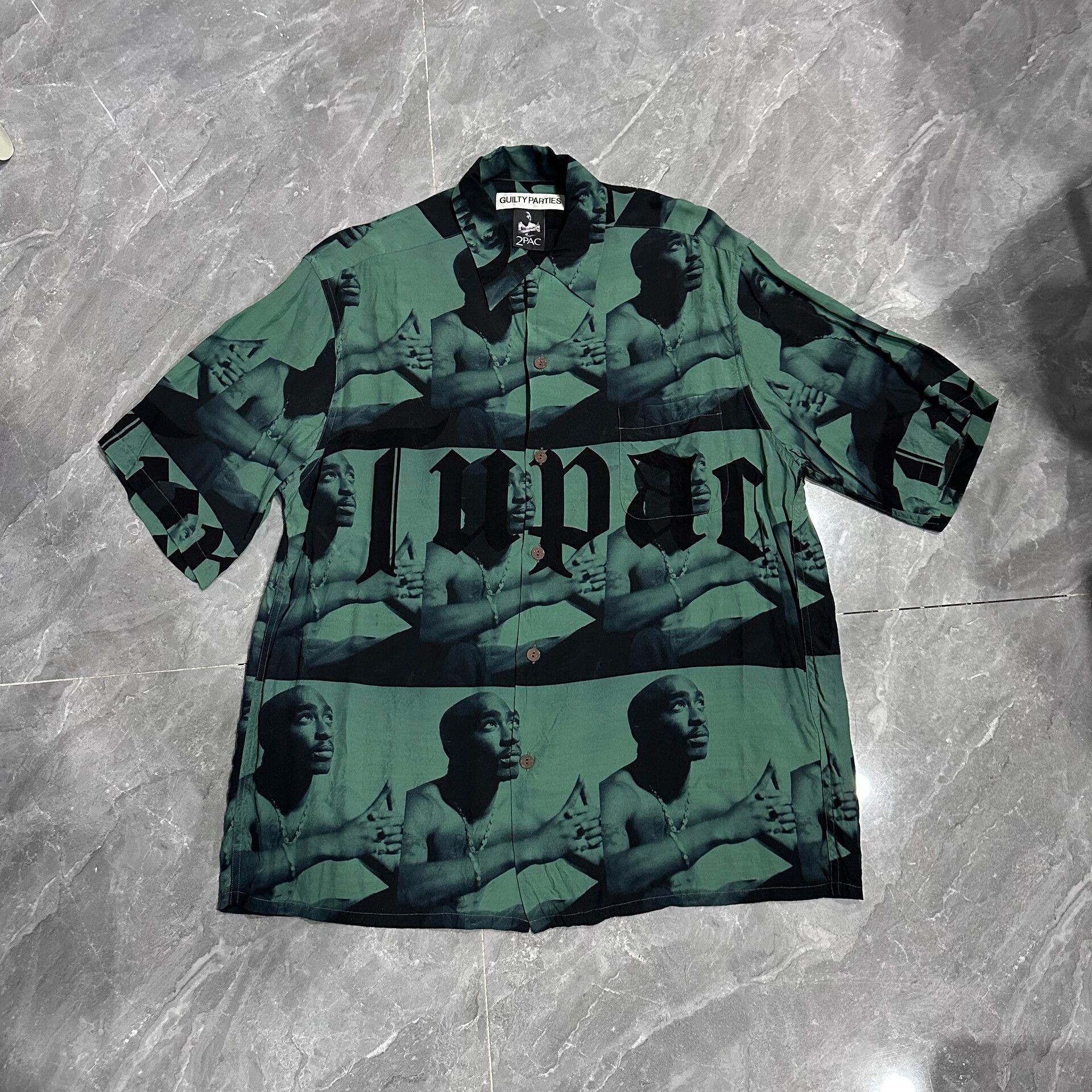 Wacko Maria Wacko Maria 2PAC Guilty Party Shirt Size US XL / EU 56 / 4 - 1 Thumbnail