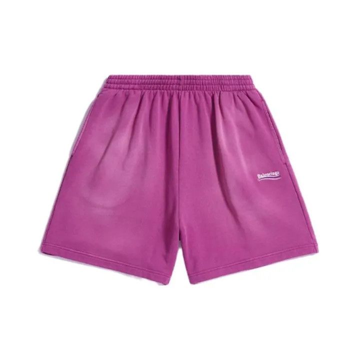 Balenciaga Balenciaga SS22 Logo Embroidered Casual Shorts Size US 26 / EU 42 - 1 Thumbnail