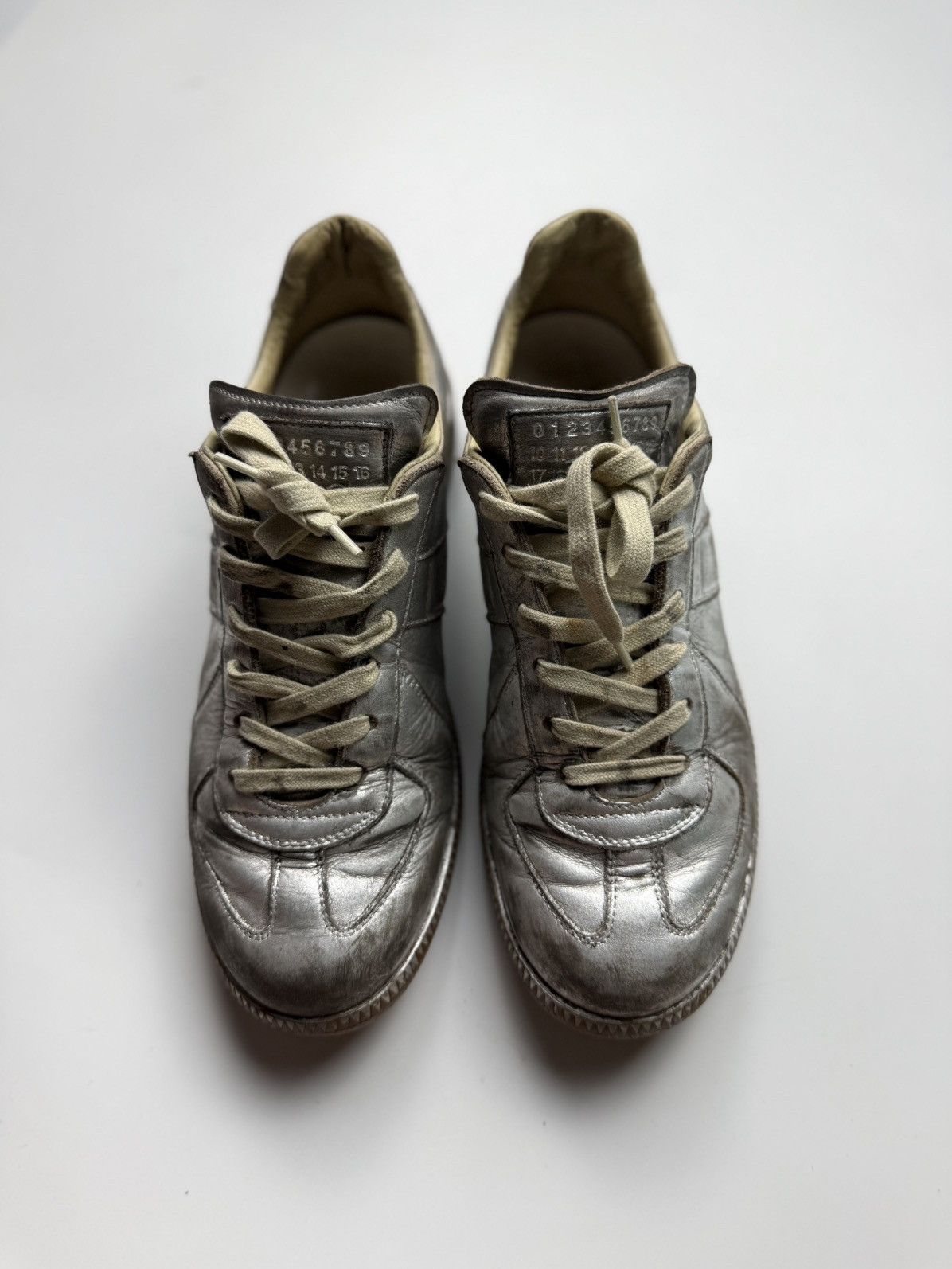 Maison Margiela Maison Margiela Gats Artisanal Silver Size US 7 / EU 40 - 4 Thumbnail