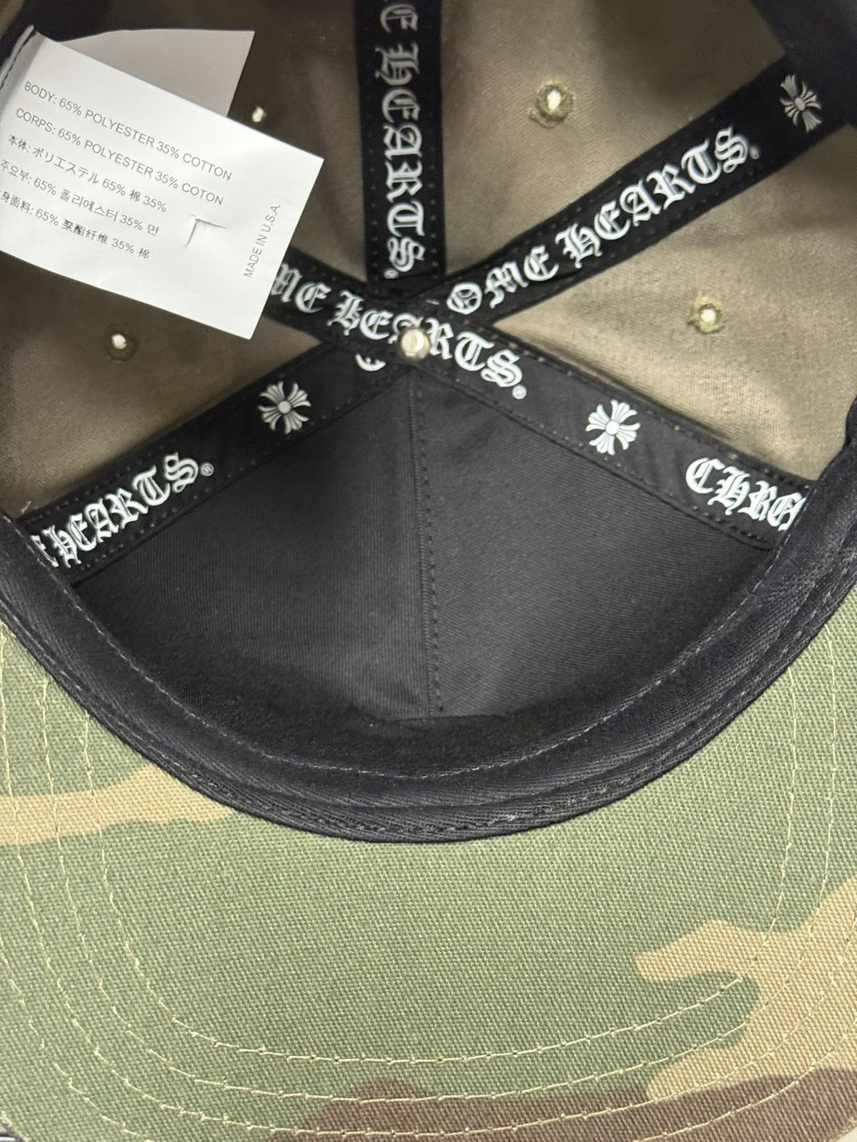 Chrome Hearts Chrome Hearts Camo CH Hat camo/orange Size ONE SIZE - 5 Thumbnail