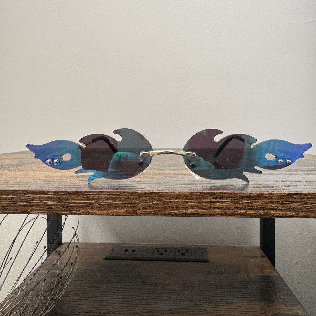 Vintage Vintage flame sunglasses Size ONE SIZE - 7 Thumbnail