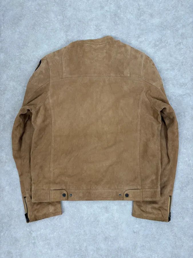 Emporio Armani SS2004 Emporio Armani Beige Suede Leather Jacket Size US M / EU 48-50 / 2 - 7 Thumbnail
