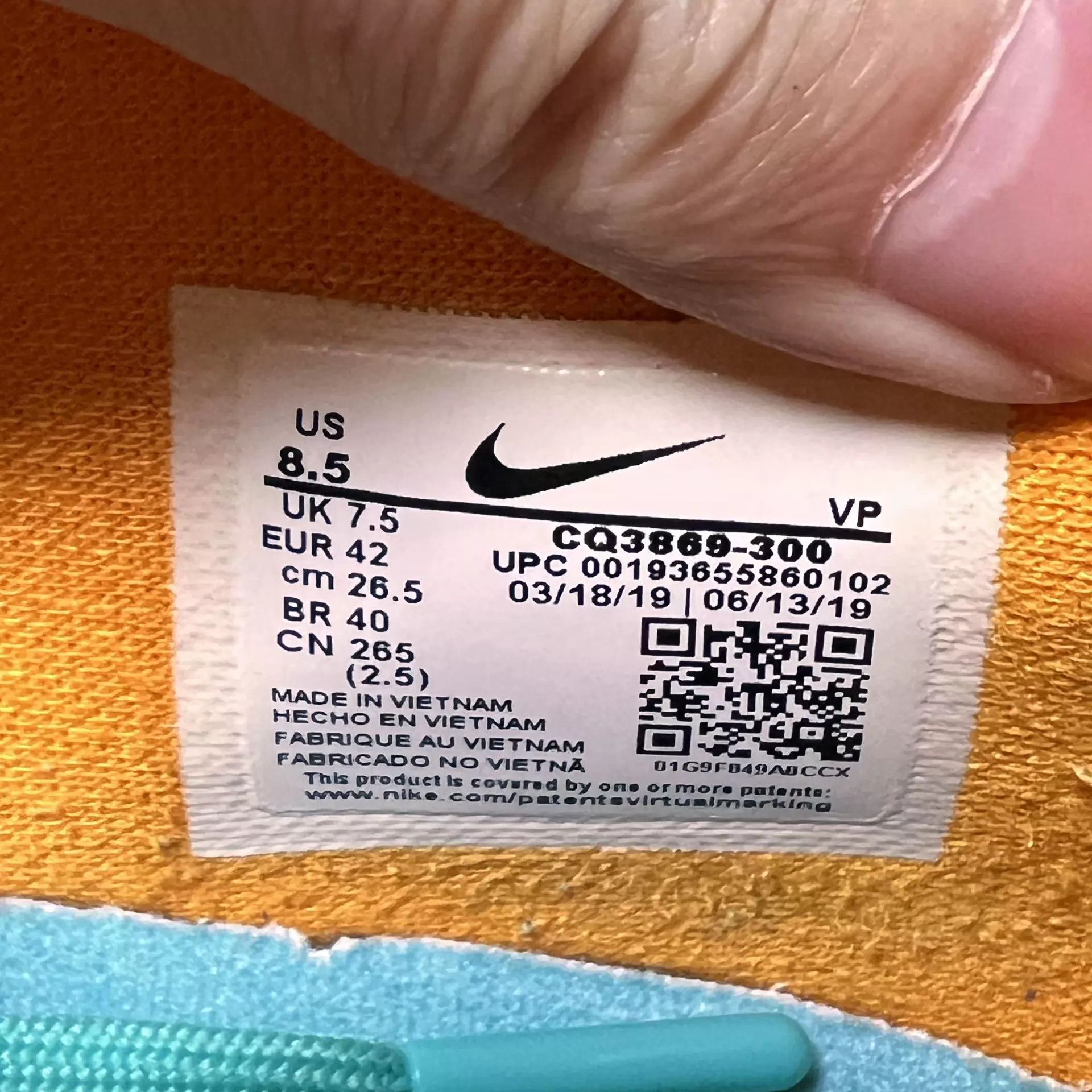 Nike Undefeated x Nike Zoom Kobe 4 Lake Green CQ3869-300 42 97New Size US 8.5 / EU 41-42 - 7 Thumbnail