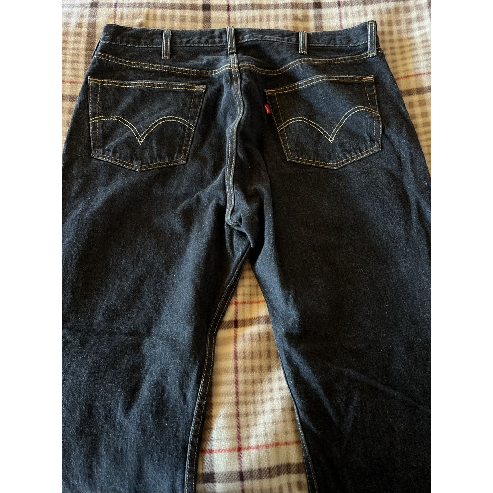 Levi's Levi’s VTG 501 XX Jeans 38x31 Fit Black Denim Button Fly Size US 38 / EU 54 - 11 Thumbnail