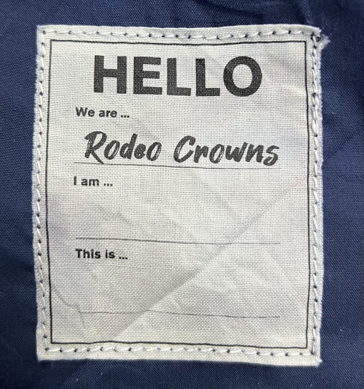 Other VINTAGE RODEO CROWNS OVERALLS Size 40" / US 18 - 14 Thumbnail