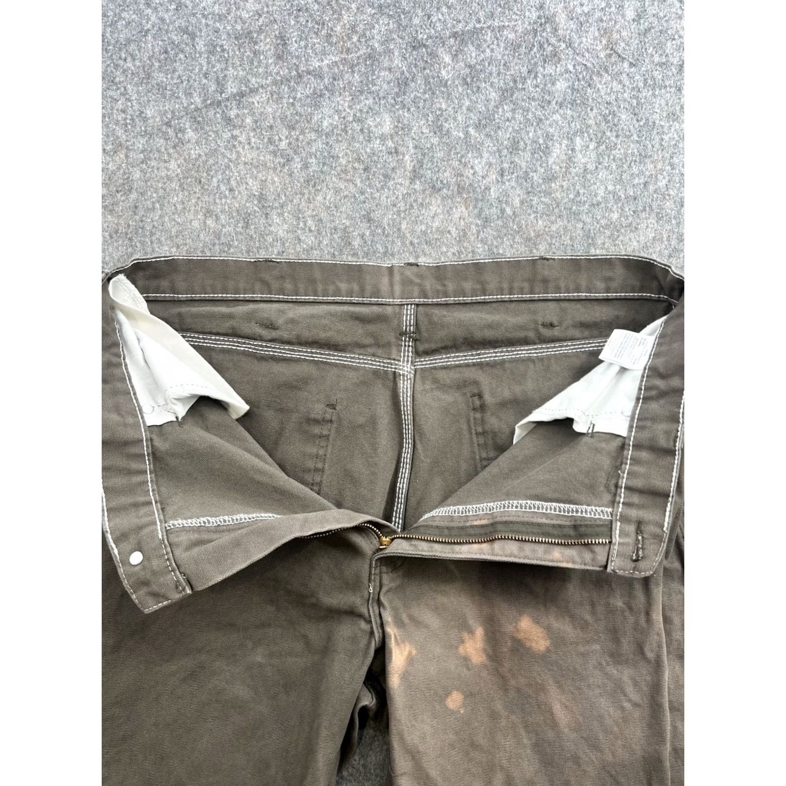 Dickies Dickies Cargo Pants Men's Brown Distressed Work Jeans Carpenter 36x30 Baggy? Size US 36 / EU 52 - 6 Thumbnail
