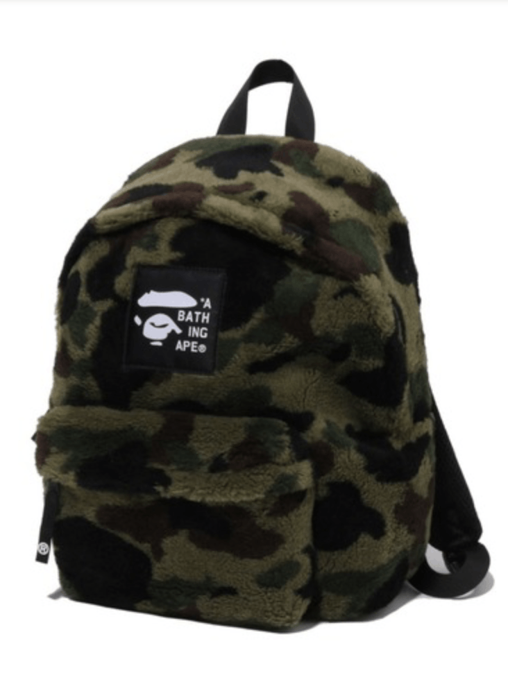 Bape Bape 1ST CAMO FLEECE Mini BACKPACK Size ONE SIZE - 1 Thumbnail