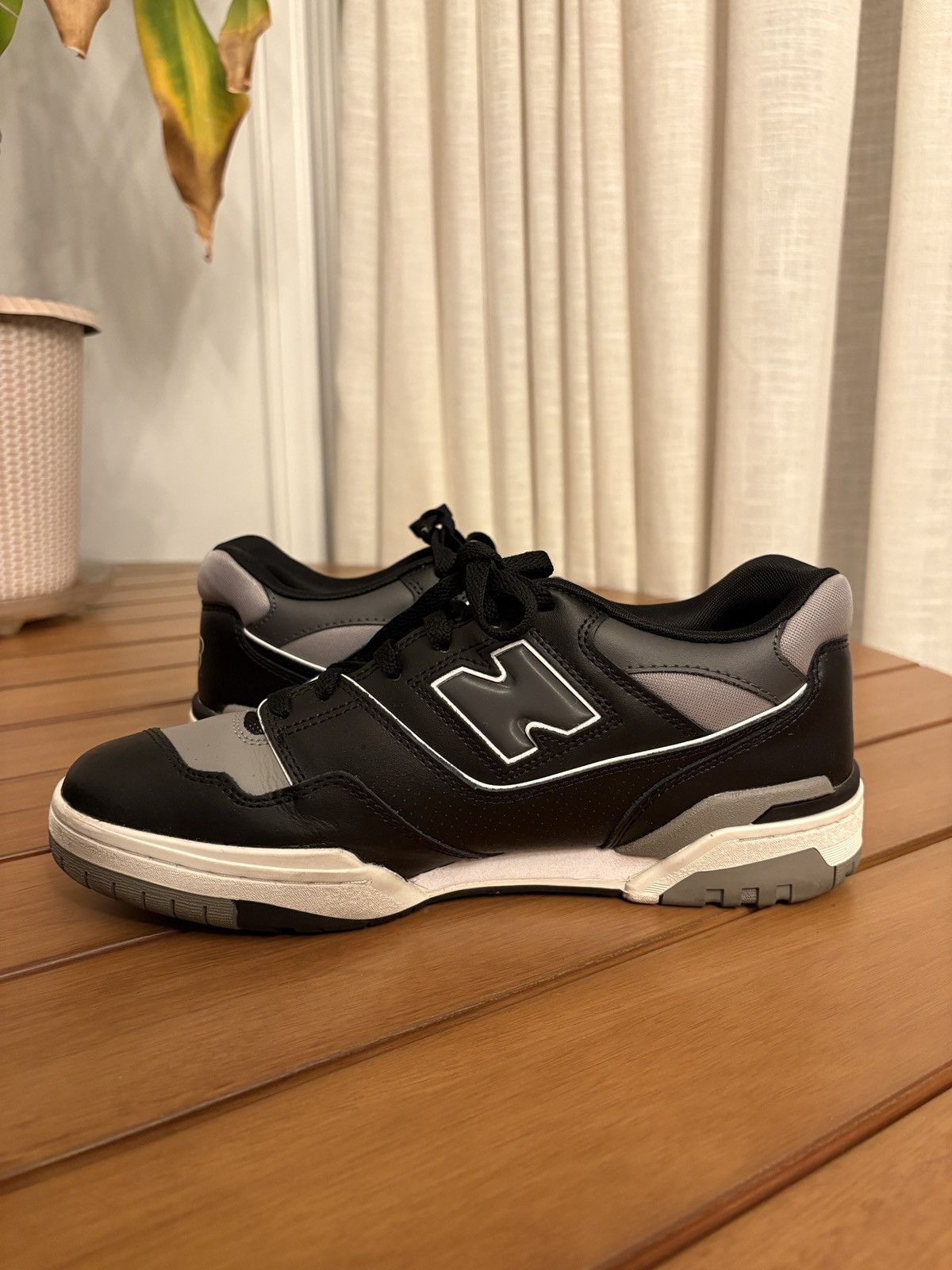 New Balance New Balance 550 Grey Black Size US 10 / EU 43 - 6 Thumbnail