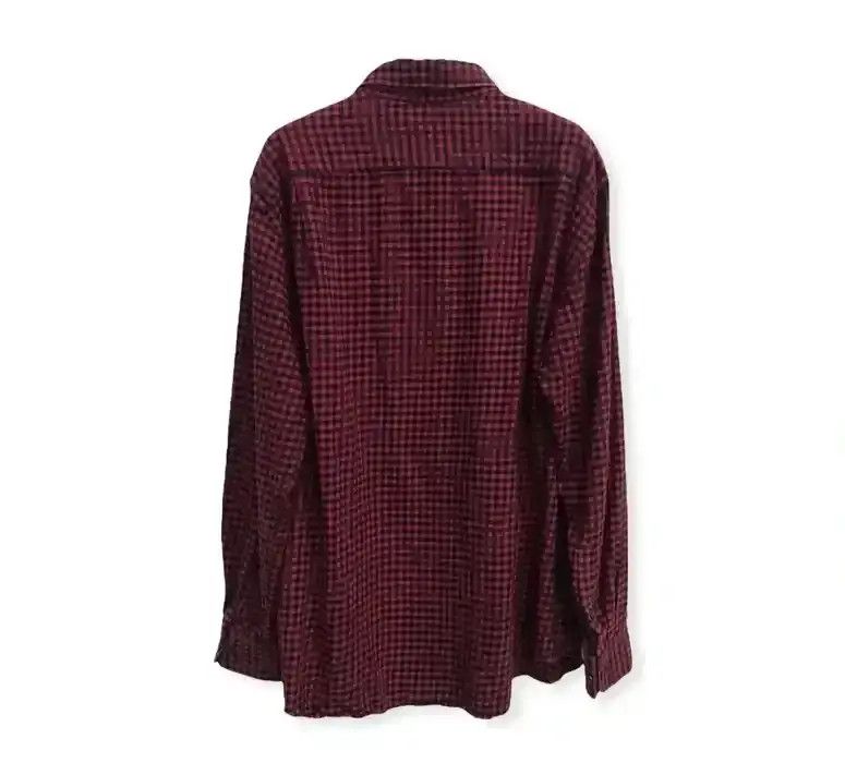 Flannel Japanese Brand Uniqlo Plaid Tartan Flannel Shirt Size US XL / EU 56 / 4 - 5 Thumbnail