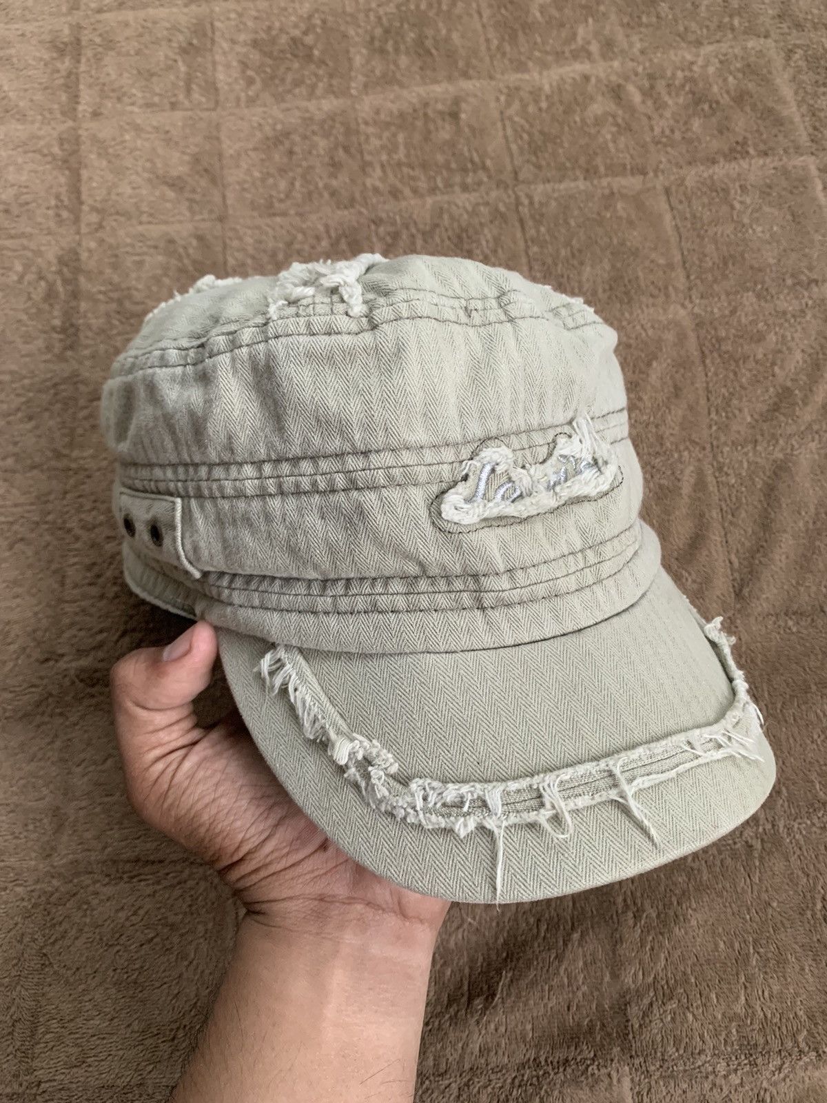 image of Archival Clothing x Levis Ktb Commando Hats in Grey, Men's