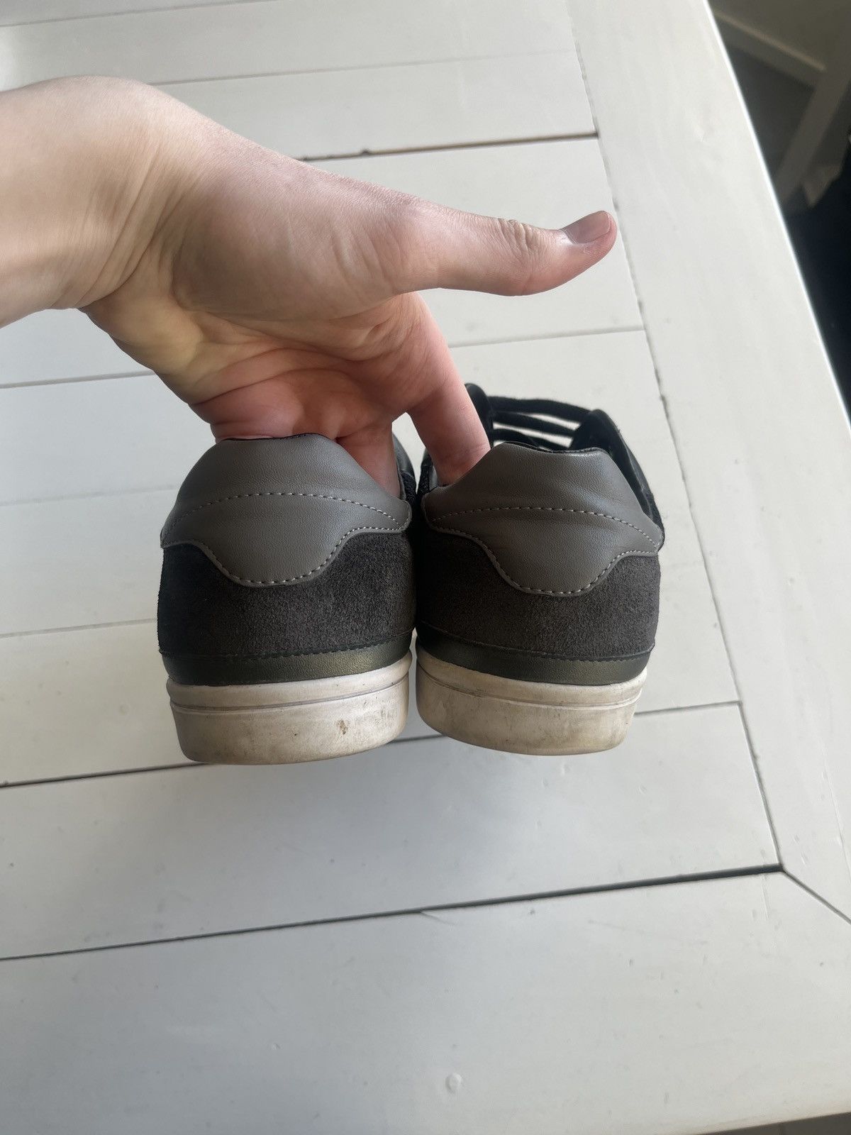 Hugo Boss Hugo Boss Leather Sneakers Size US 11.5 / EU 44-45 - 6 Thumbnail