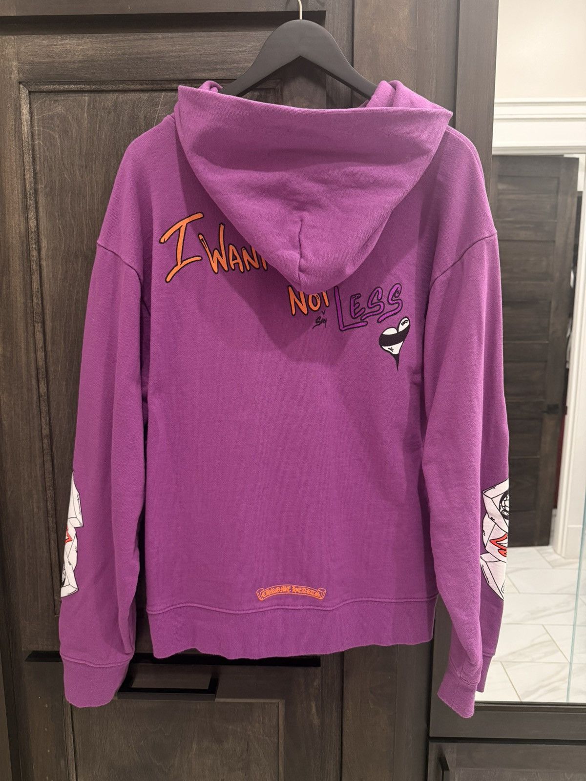Chrome Hearts Chrome Hearts Matty Boy I Want More Not Less Hoodie Size US L / EU 52-54 / 3 - 2 Thumbnail