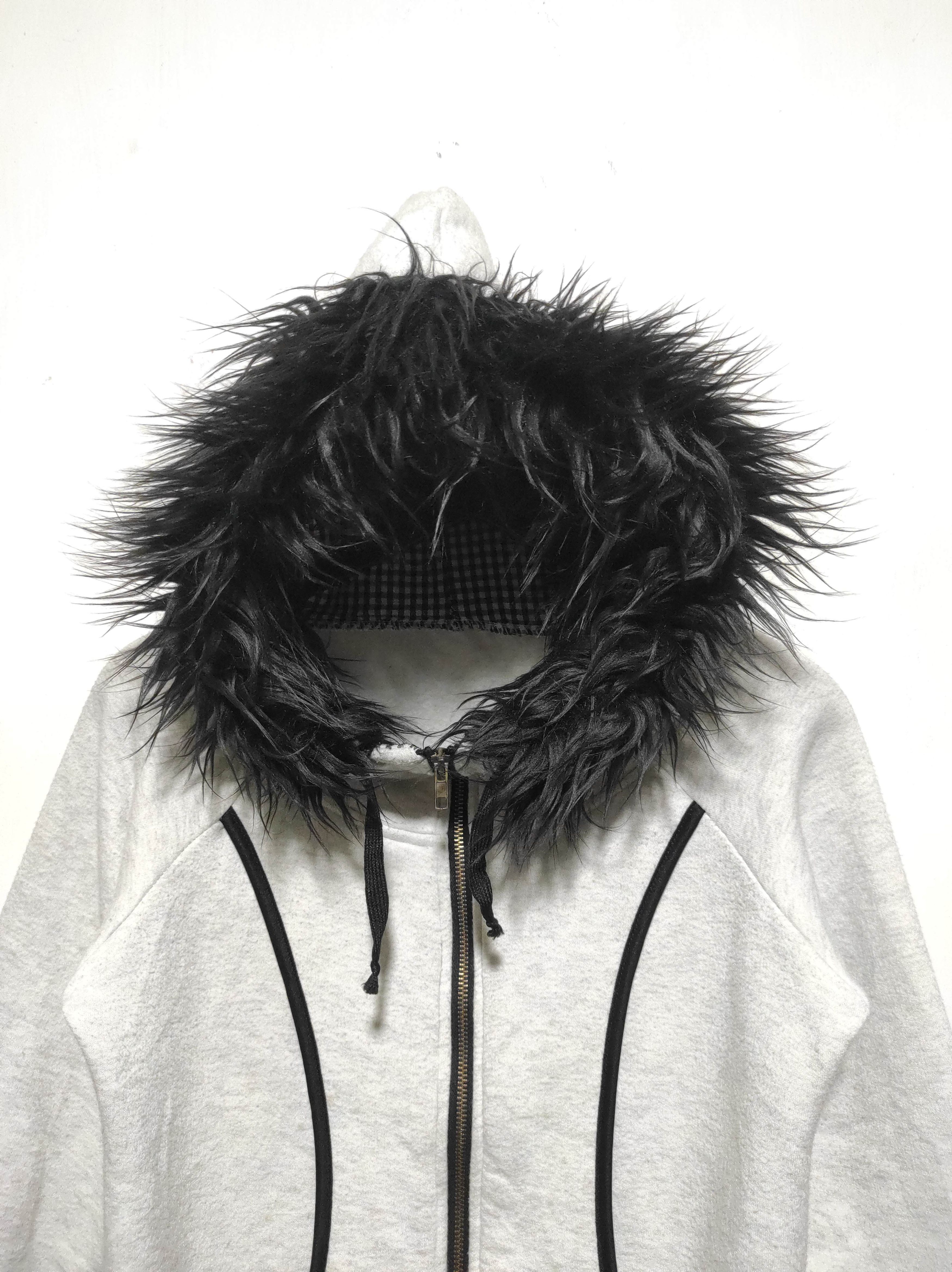 Japanese Brand Gray zip fur hoodie ifsix LGB style Size US S / EU 44-46 / 1 - 3 Thumbnail