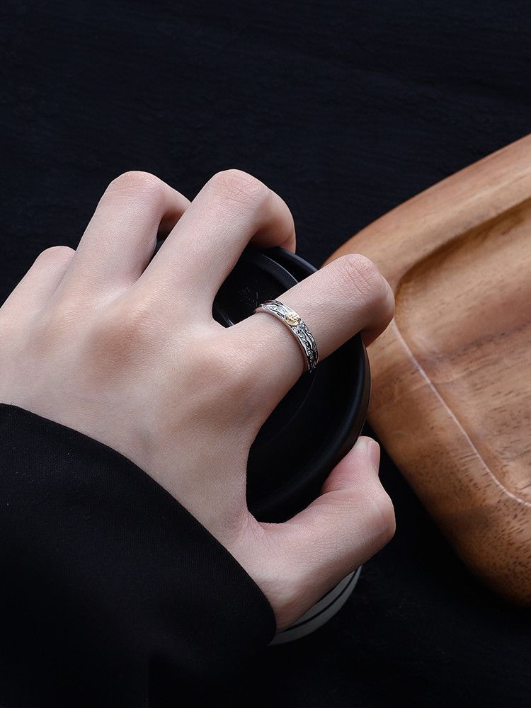 Jewelry New Design Jewelry Rings Open Size Chrome Ring (Size 7-13) Size ONE SIZE - 1 Thumbnail