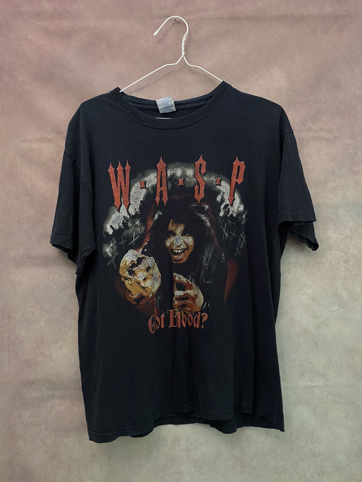 Band Tees W.A.S.P. Wasp Rock Tee Vintage 2011 Got blood? Size US L / EU 52-54 / 3 - 1 Thumbnail