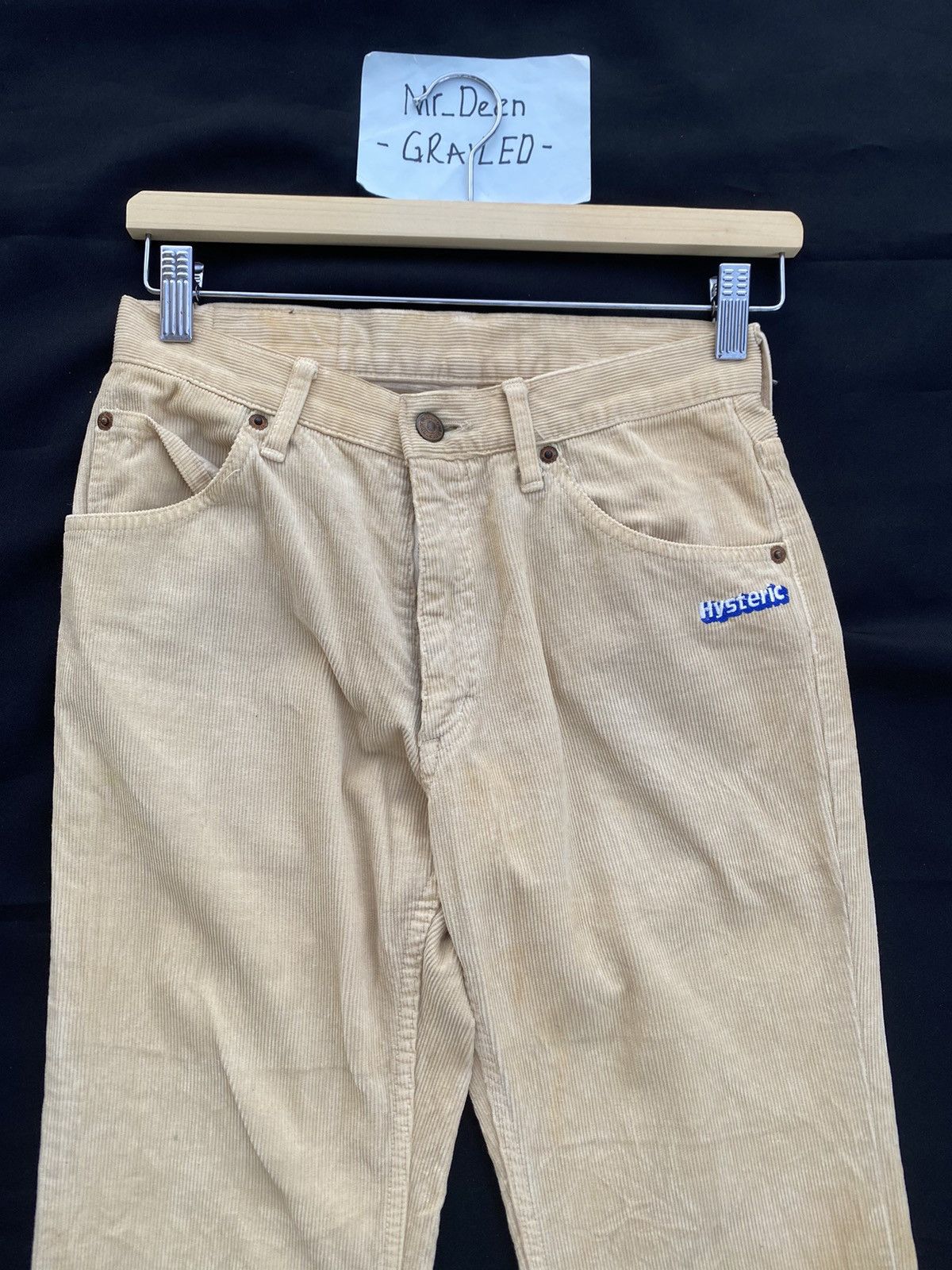 Hysteric Glamour Rare Vintage Hysteric Glamour Kinky Corduroy Pants Size US 27 - 8 Thumbnail