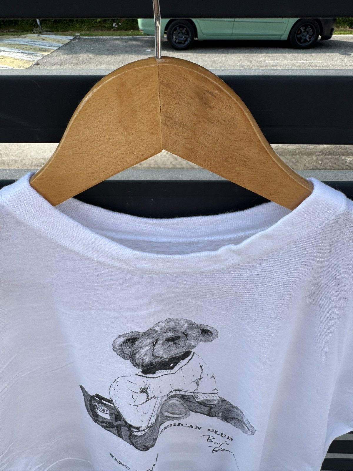 Polo Ralph Lauren × Vintage Vintage Pasc Bear American Club Shirt Size US XXL / EU 58 / 5 - 3 Thumbnail