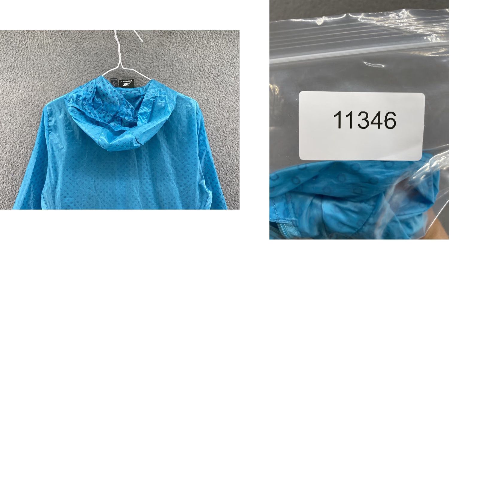 New Balance New Balance Windbreaker Jacket Women’s Lightweight Packable Eyelet Full Zip SZ M Blue Size M / US 6-8 / IT 42-44 - 9 Thumbnail