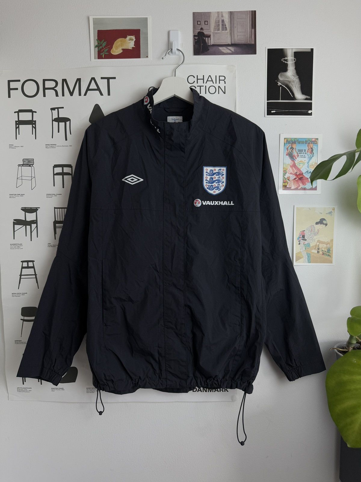 Umbro Vintage y2k Umbro england blockcore windbreake jacket soccer Size US L / EU 52-54 / 3 - 1 Thumbnail