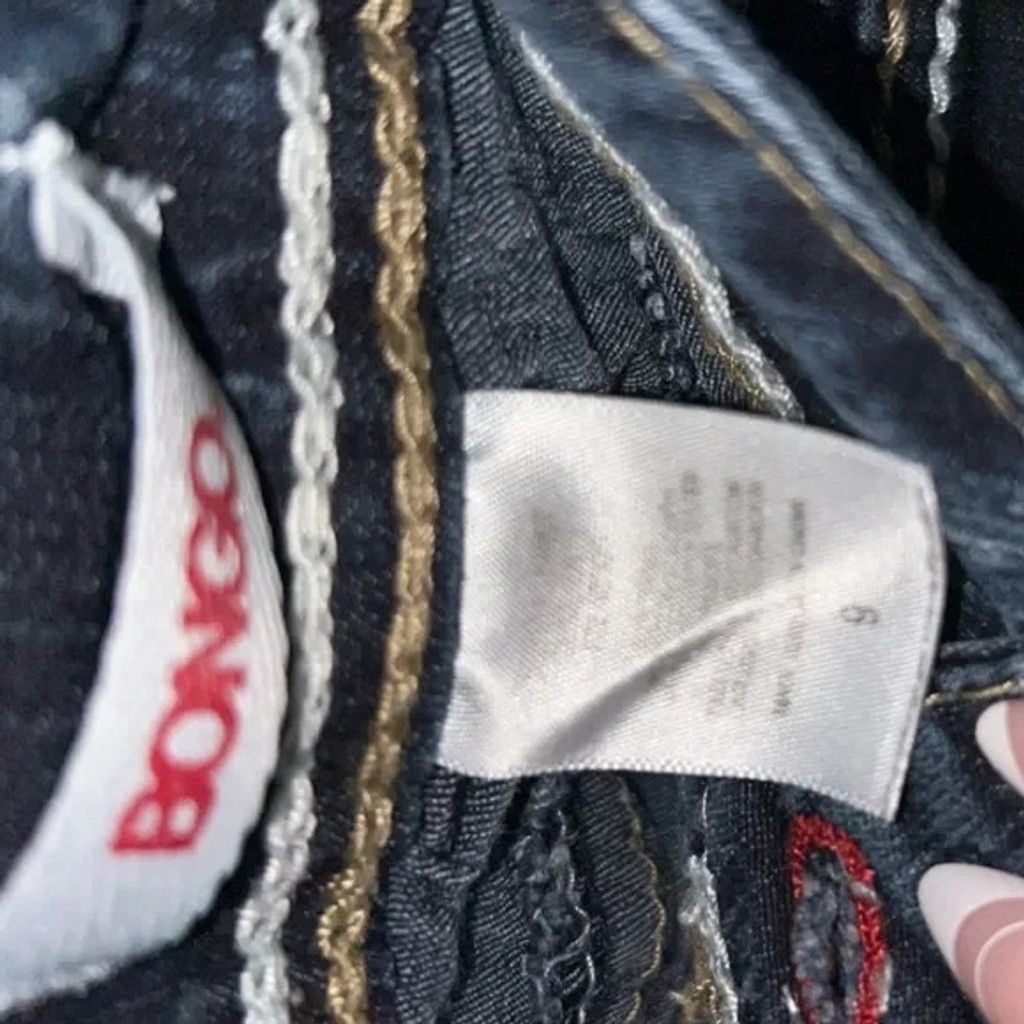 Bonobos y2k low rise BONGO Jeans sz9 Size 30" / US 8 / IT 44 - 3 Thumbnail