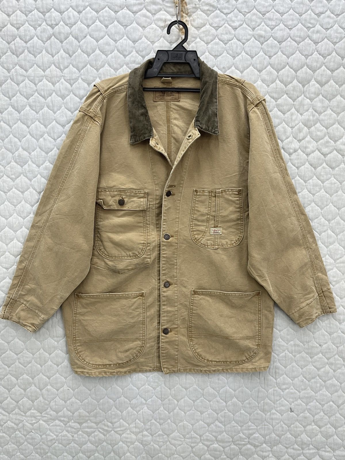 image of Steals VTG Levis Workers Jacket in Brown, Men's (Size Medium)