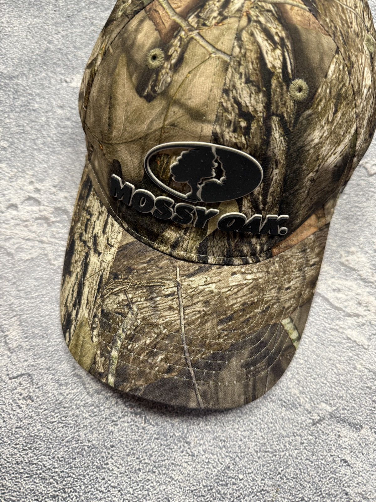 Goretex Y2K Mossy Oak Camo Baseball Cap Size ONE SIZE - 3 Thumbnail