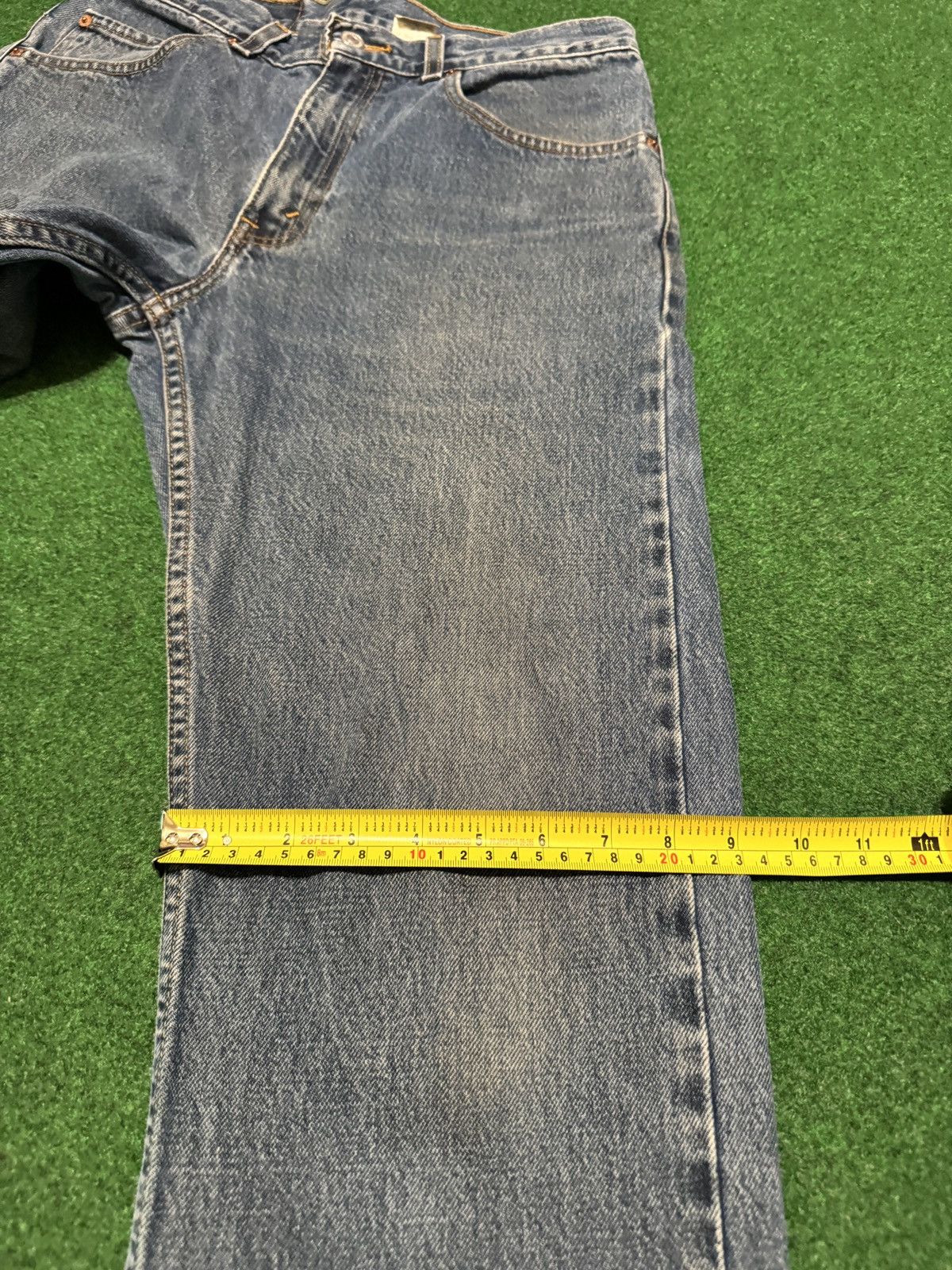 Levi's Vintage Clothing Levis 505 Vintage 90s 32x32 Straight Leg Medium Wash Jeans Size US 32 / EU 48 - 9 Thumbnail