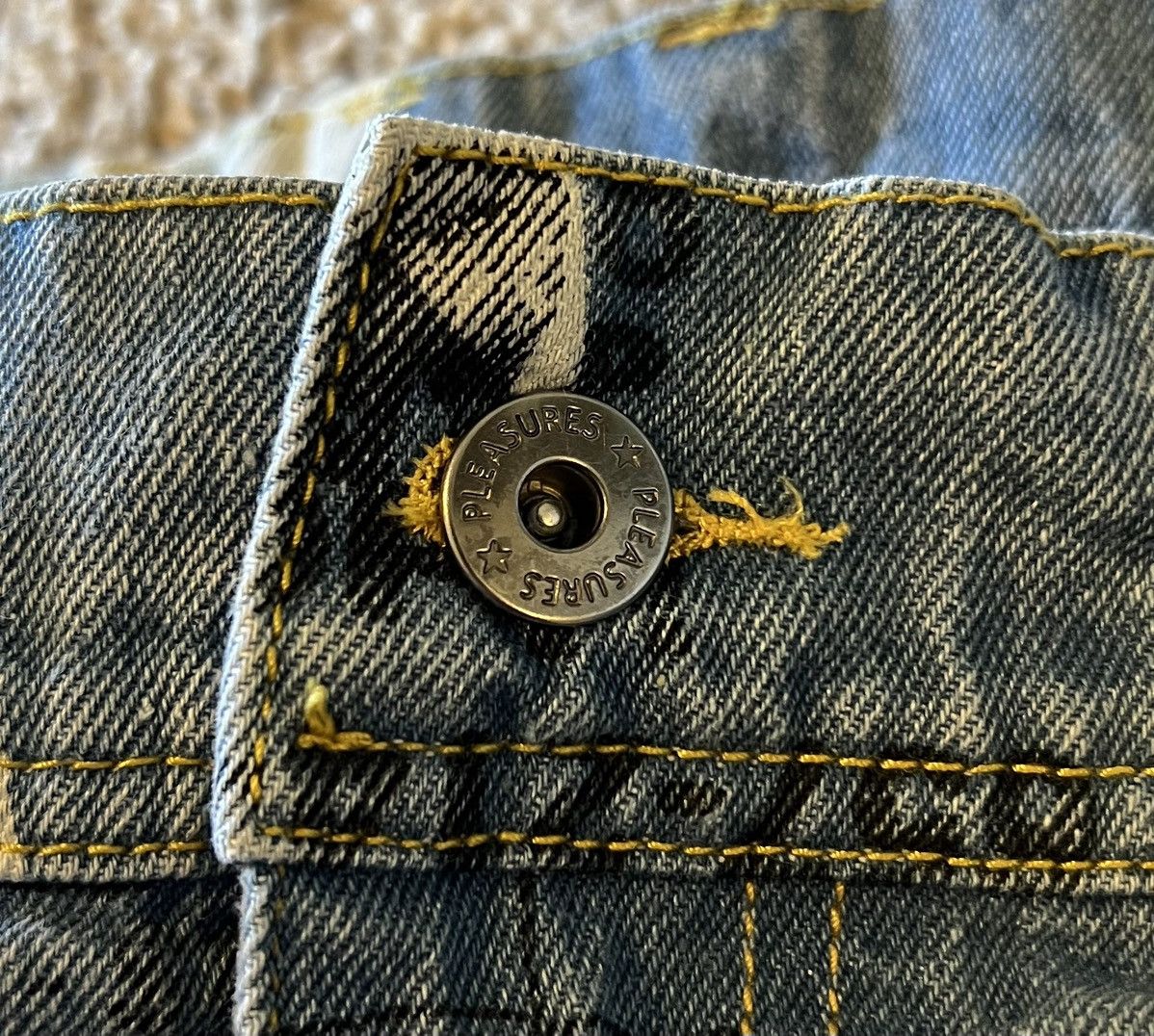 Pleasures Pleasures Poppy Denim Pant Size US 34 / EU 50 - 6 Thumbnail