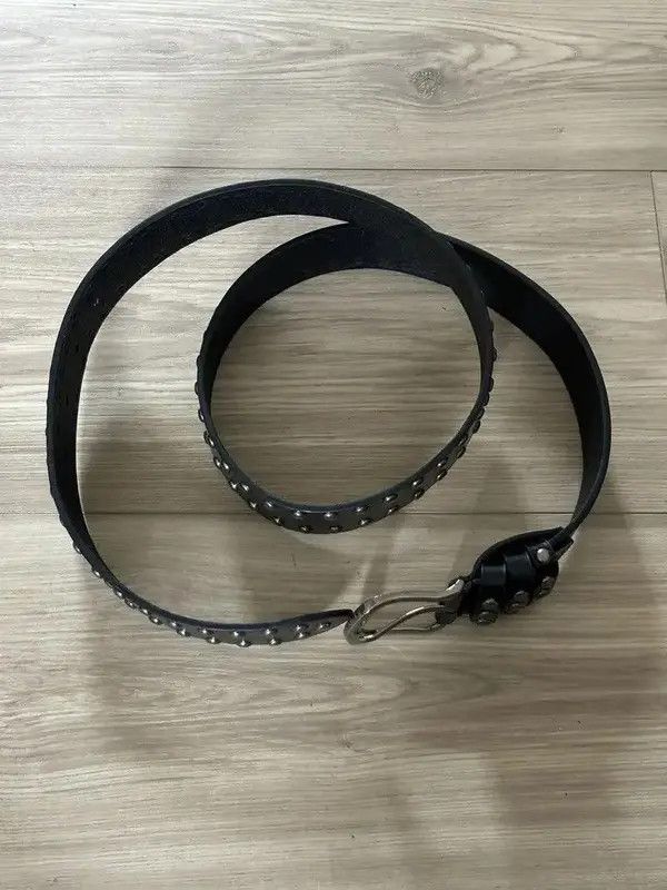 VIBE H1 - Vintage Rock Studded Belt (black) Size 32 - 3 Thumbnail