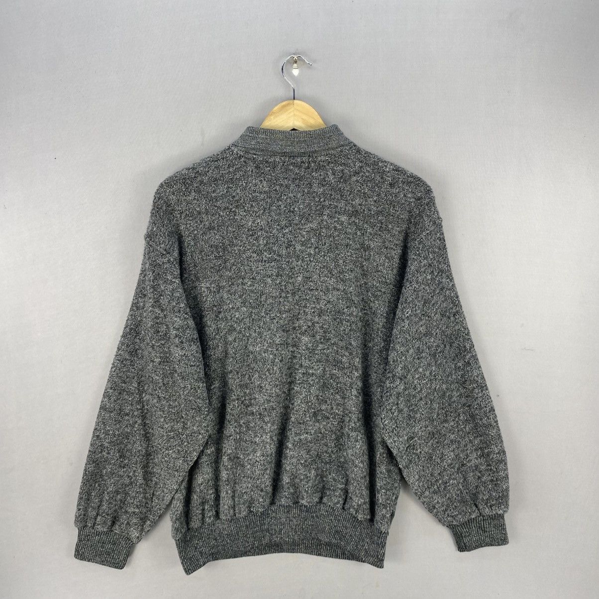Japanese Brand Vintage Wood Country Knit Sweater | Cowboy Mountain Scene Size US M / EU 48-50 / 2 - 4 Thumbnail