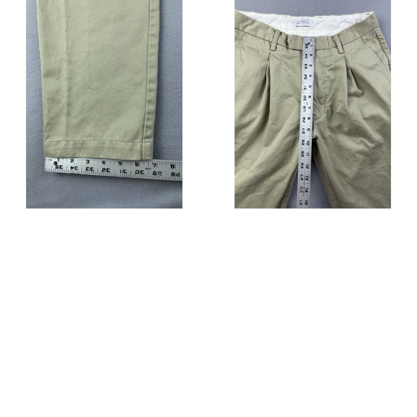 Saturdays NYC **Saturdays NYC Chino Pants Mens Slim Beige 31x26** User: Saturdays NYC Chino Pants Mens Slim Beige 31x26 Size US 31 - 8 Thumbnail