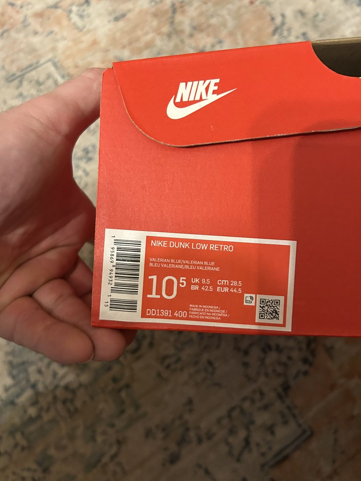 Nike Nike dunk low valerian blue Size US 10.5 / EU 43-44 - 9 Thumbnail