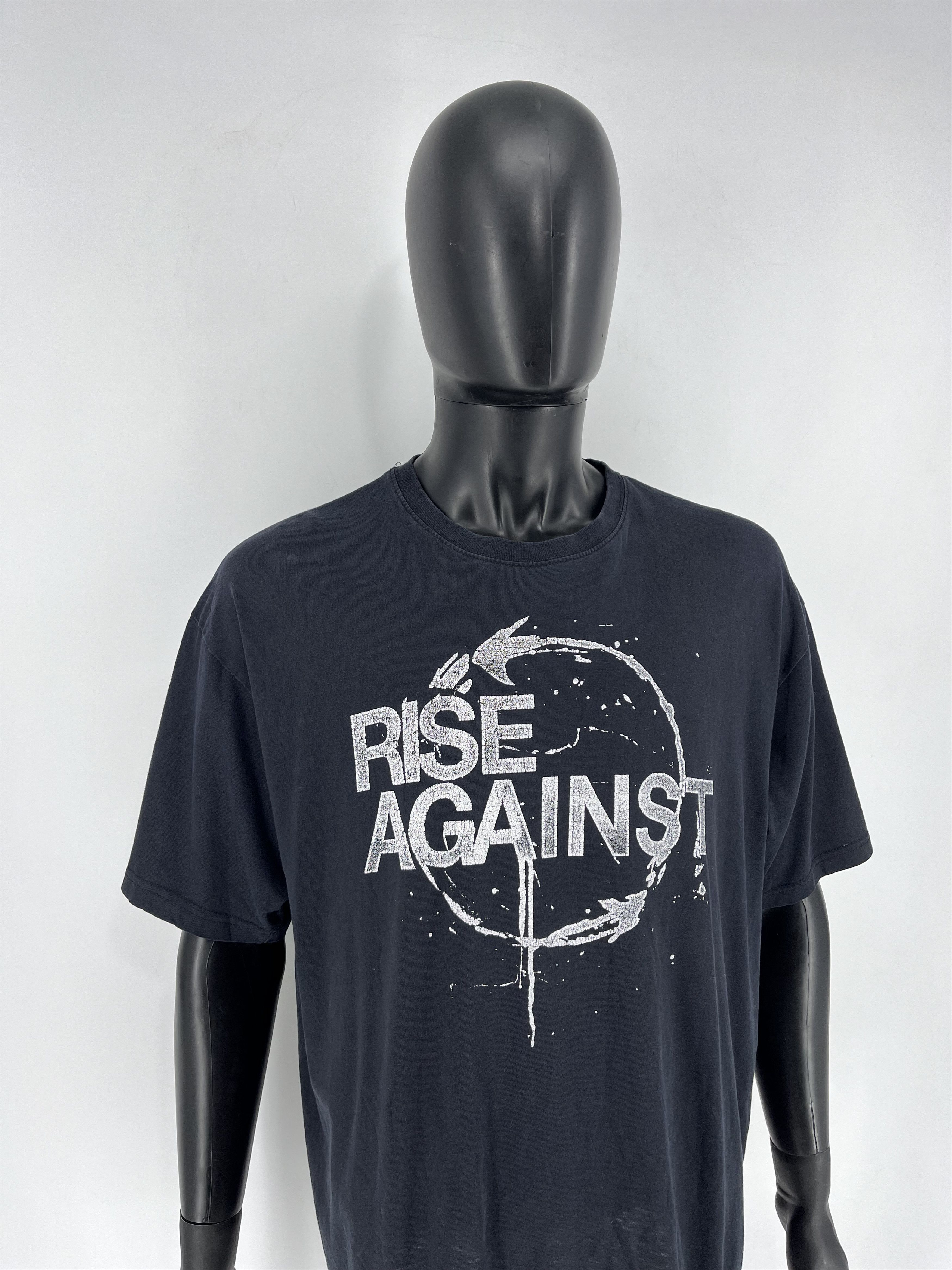 Band Tees × Vintage Rise Against Tour T Shirt Men’s Size S Rock Band Black Size US XXL / EU 58 / 5 - 3 Thumbnail