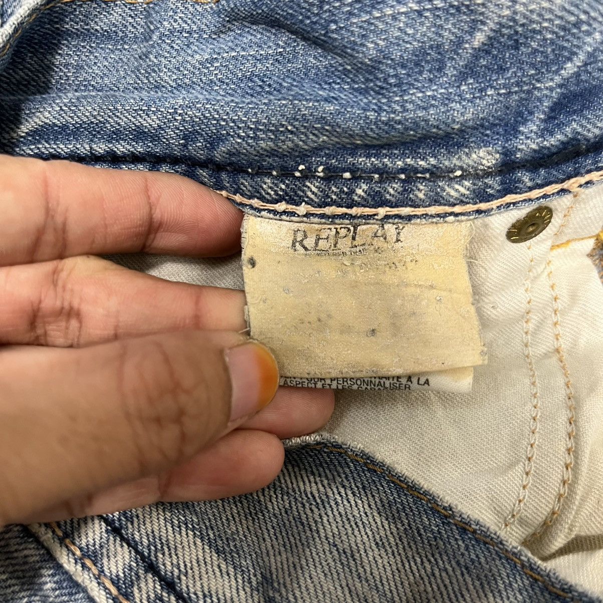 Replay Vintage Replay Distressed Denim Jeans Size US 31 - 8 Thumbnail