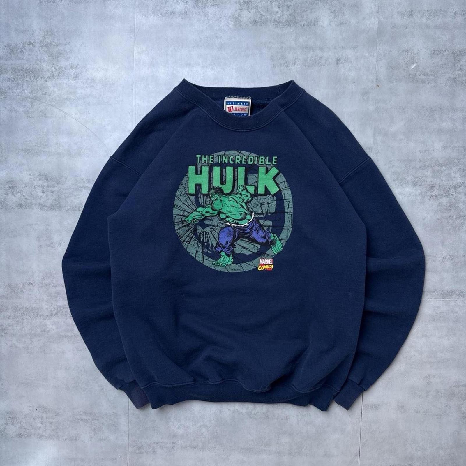 Marvel Comics Y2K Hulk 00s The Incredible Hulk Marvel Comics sweatshirt ...