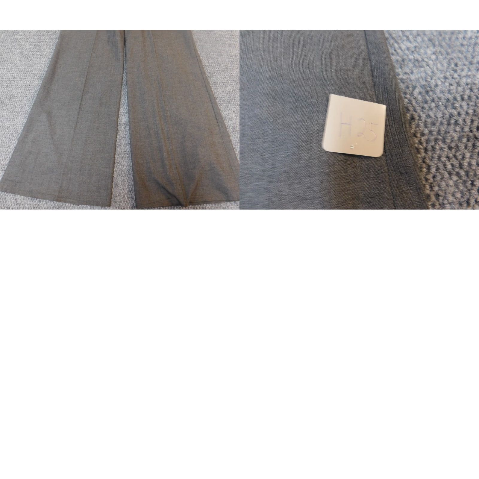 Banana Republic Banana Republic Pants Women 6 Gray Straight Ryan Fit Lined Chino 33in Inseam Regular Zip Zipper Size 28" / US 6 / IT 42 - 9 Thumbnail