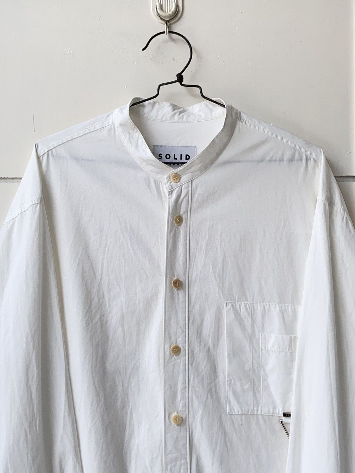 Solid Homme × Wooyoungmi SOLID HOMME White Shirt Size US L / EU 52-54 / 3 - 3 Thumbnail