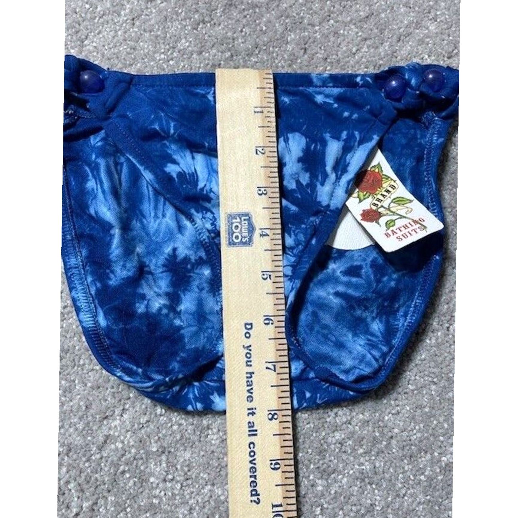 Lucky Brand Lucky Brand Bikini XS Low Rise Tie Dye Boho Hipster Y2K Hippie Beach Colorful USA Womens Size 26" / US 2 / IT 38 - 5 Thumbnail