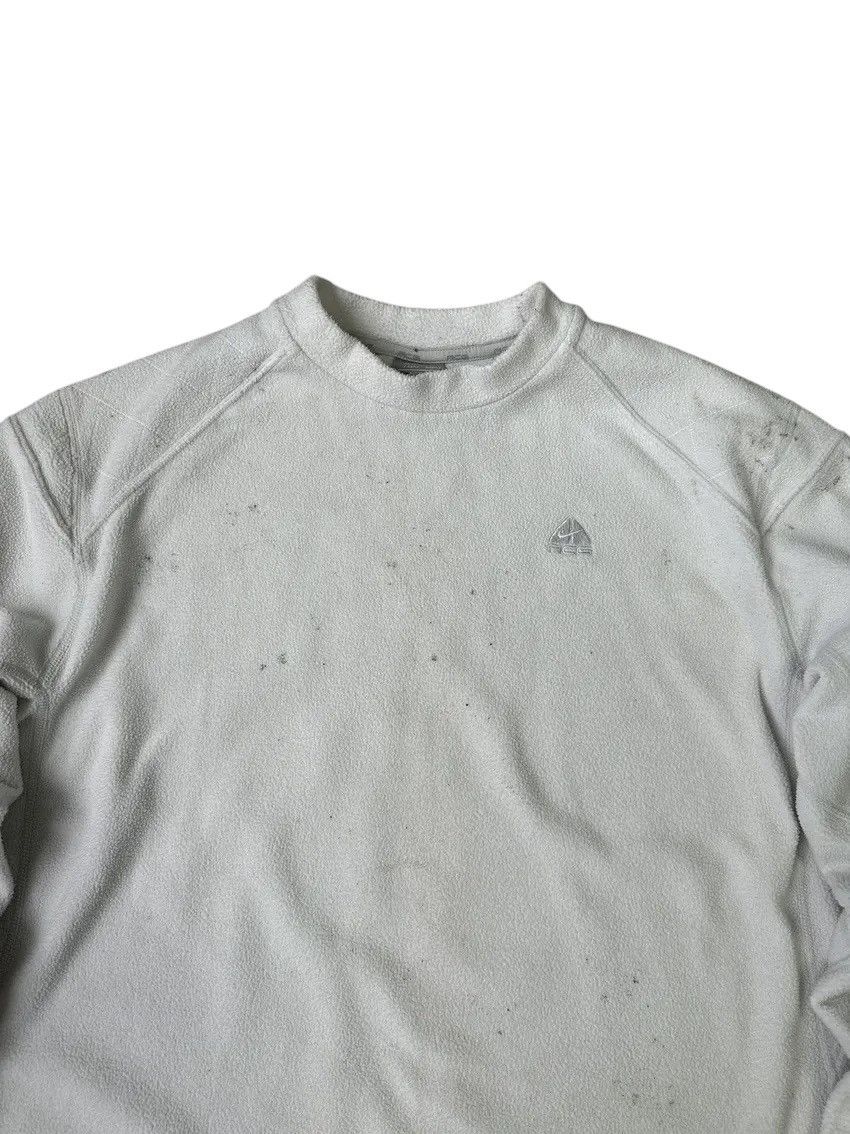 Nike × Nike ACG × Vintage Vintage Nike ACG Distressed Fleece Sweatshirt Size US M / EU 48-50 / 2 - 5 Thumbnail