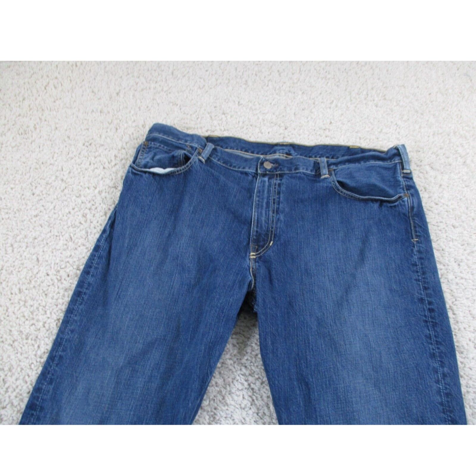 Polo Ralph Lauren Polo Ralph Lauren Jeans Mens 42x32 Blue Cotton Denim Classic 867 Outdoor Work Grailed