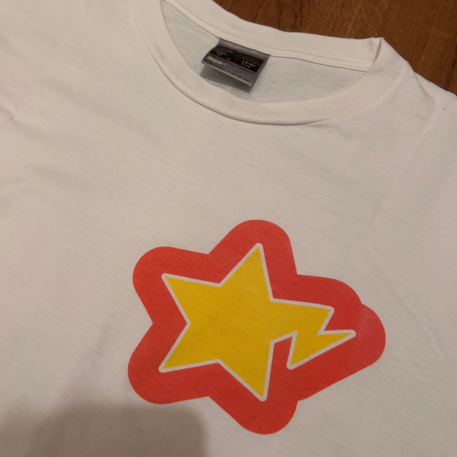 Bape Bape Star Shirt Nigo Baby Milo White Size US L / EU 52-54 / 3 - 2 Thumbnail