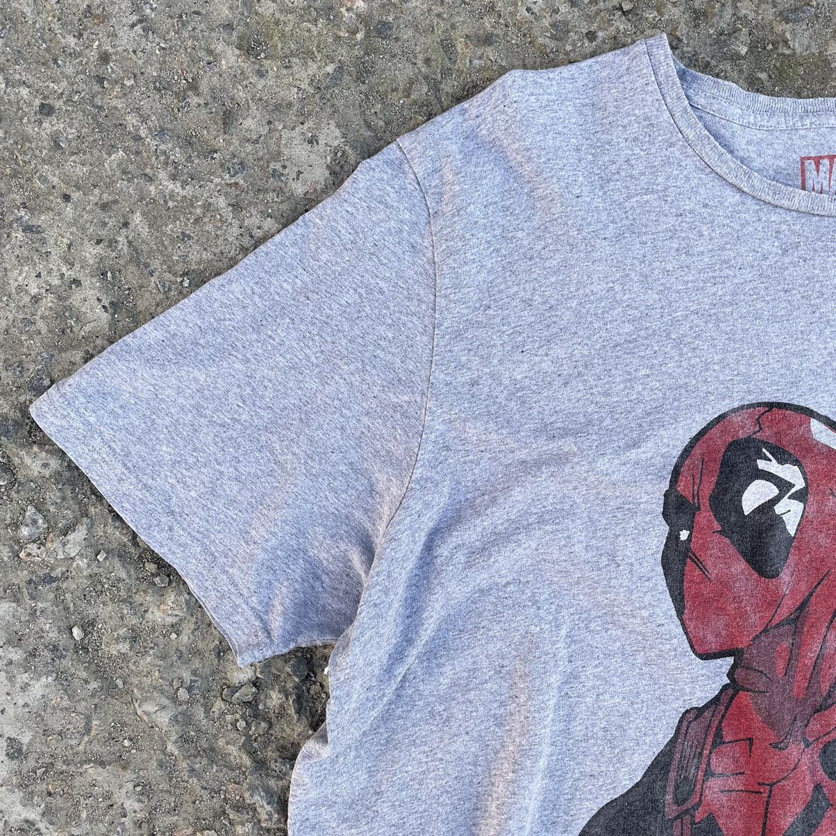Marvel Comics × Vintage Vintage T-shirts Dead-pool Big Logo Marvel Comics Y2K 90s Size US XXL / EU 58 / 5 - 6 Thumbnail