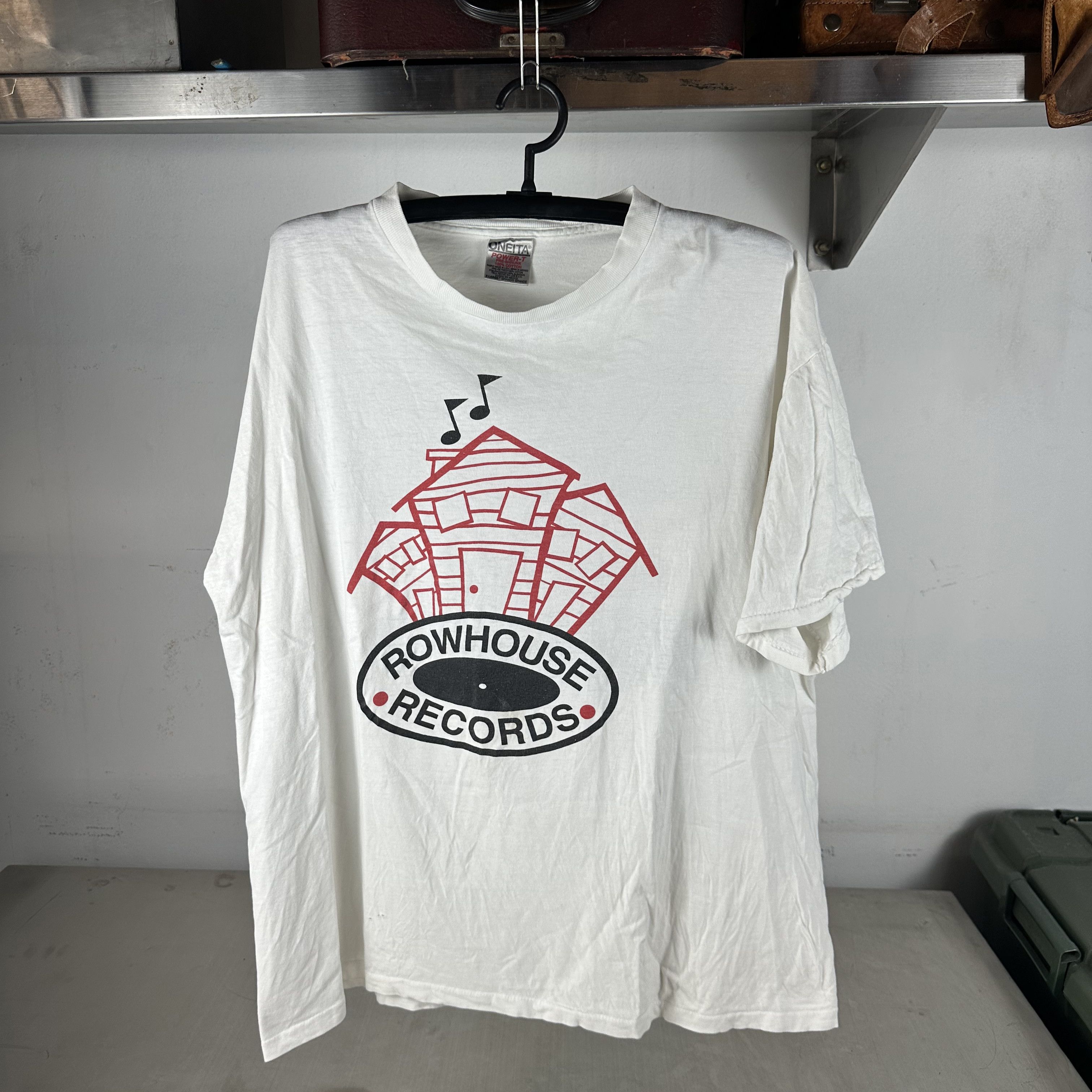 Vintage 90s Rowhouse Records The Difference Coming No Doubt Tee Size US XL / EU 56 / 4 - 1 Thumbnail