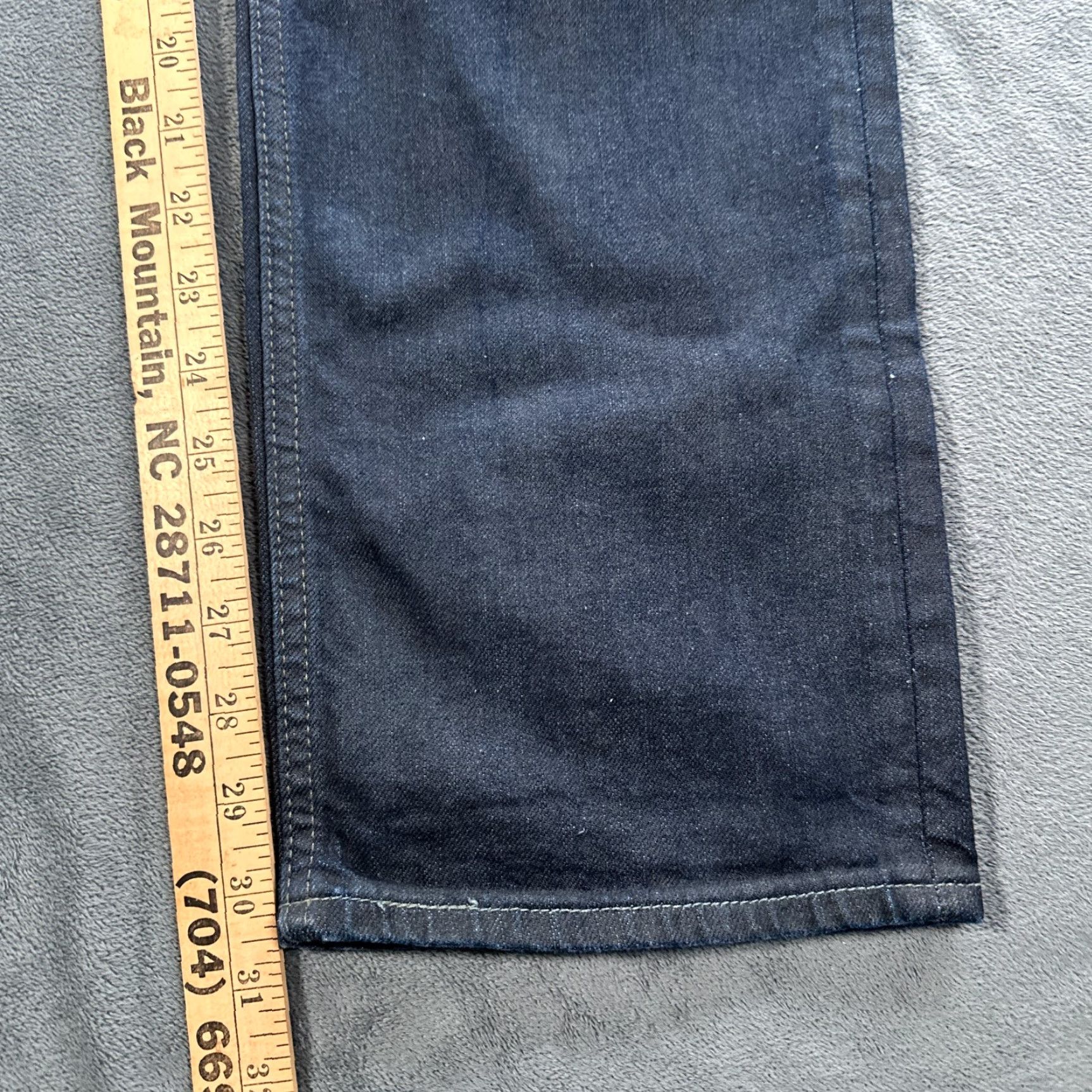 Levi's VINTAGE Levi's Jeans Mens 38x30 Straight Leg Dark Wash Denim Slim Fit 90s Streetwear Size US 38 / EU 54 - 6 Thumbnail