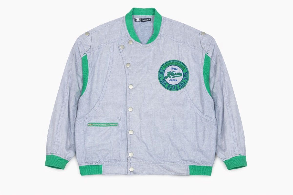 Kansai Yamamoto Kansai Yamamoto Vintage Jacket 1984 Japan Cotton Bomber🔥 Size US XL / EU 56 / 4 - 1 Thumbnail